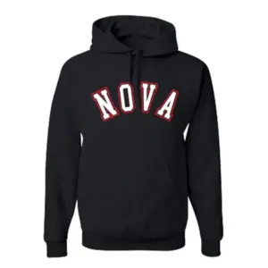 Nova Sport Hoodie Black and Red