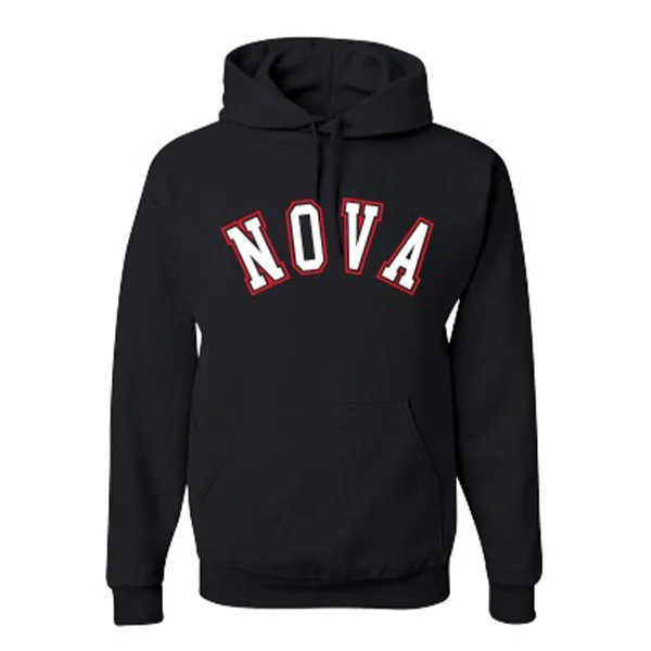 Nova Sport Hoodie Black and Red