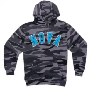Nova Sport Hoodie Camo and Blue Solid - Coming Soon