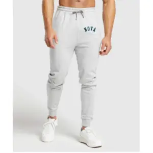 Nova Sport Joggers Light Grey and Blue